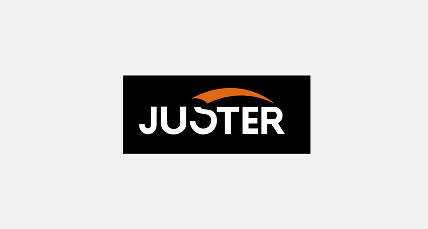 Juster標志設計